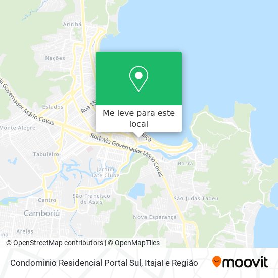 Condominio Residencial Portal Sul mapa