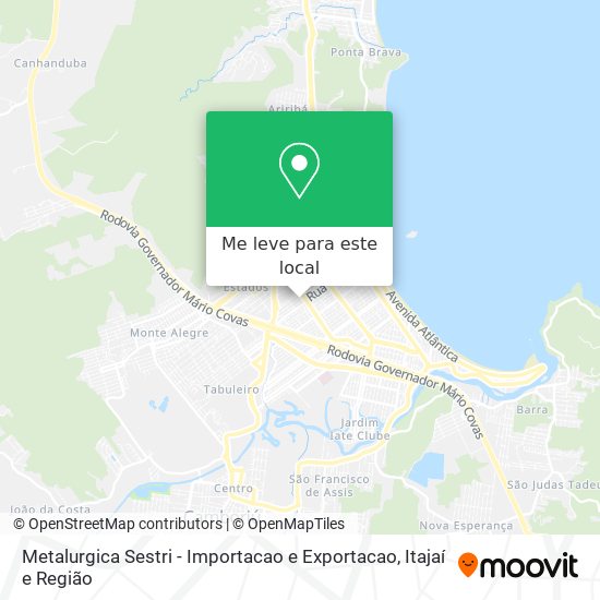 Metalurgica Sestri - Importacao e Exportacao mapa