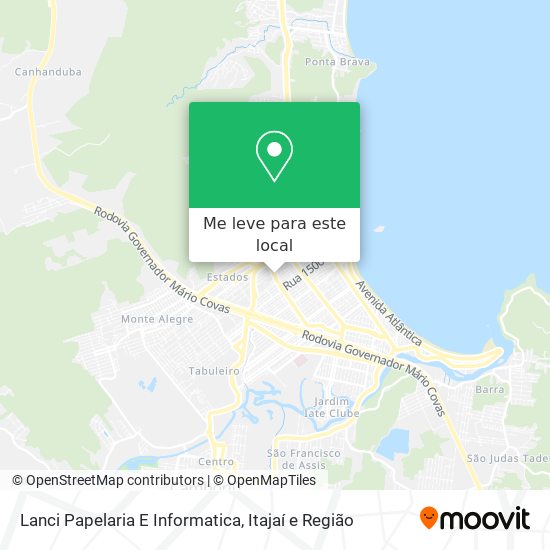 Lanci Papelaria E Informatica mapa