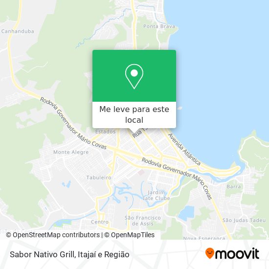 Sabor Nativo Grill mapa