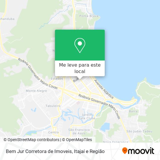 Bem Jur Corretora de Imoveis mapa