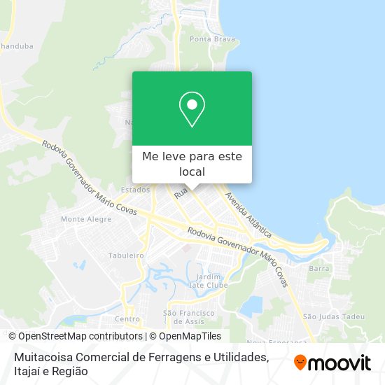 Muitacoisa Comercial de Ferragens e Utilidades mapa