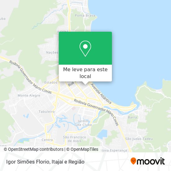 Igor Simões Florio mapa