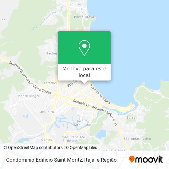 Condominio Edificio Saint Moritz mapa