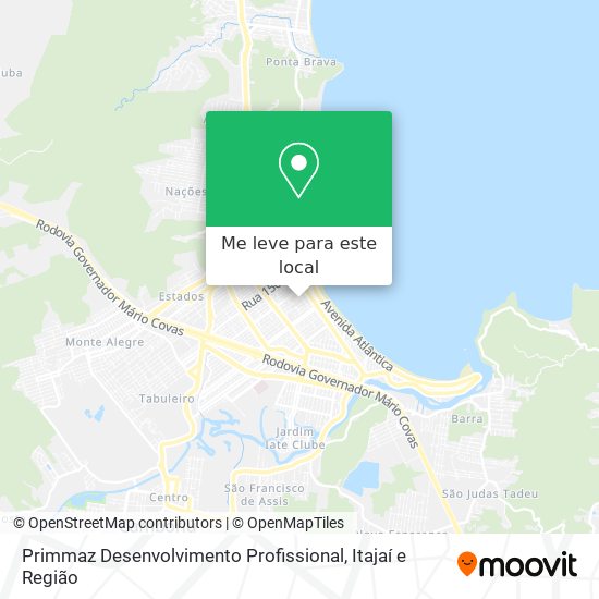 Primmaz Desenvolvimento Profissional mapa