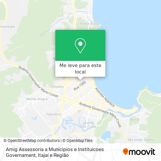 Amig Assessoria a Municipios e Instituicoes Governament mapa