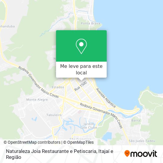 Naturaleza Joia Restaurante e Petiscaria mapa