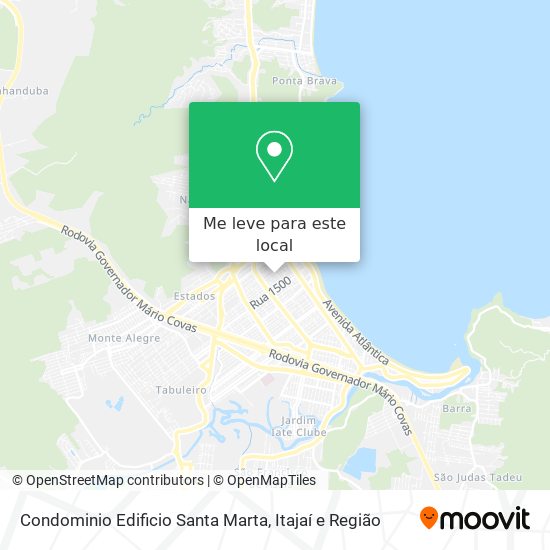 Condominio Edificio Santa Marta mapa