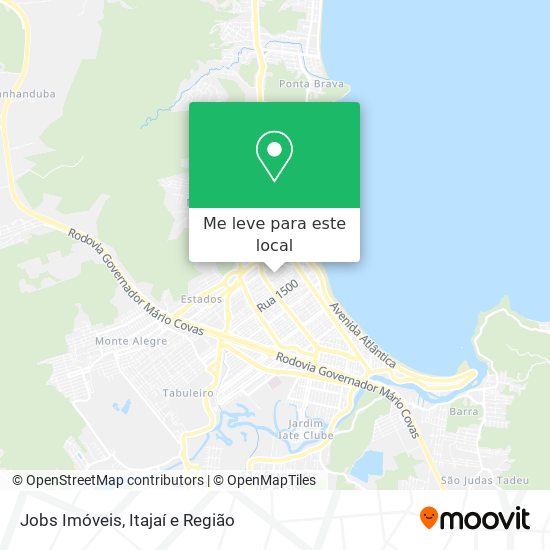 Jobs Imóveis mapa