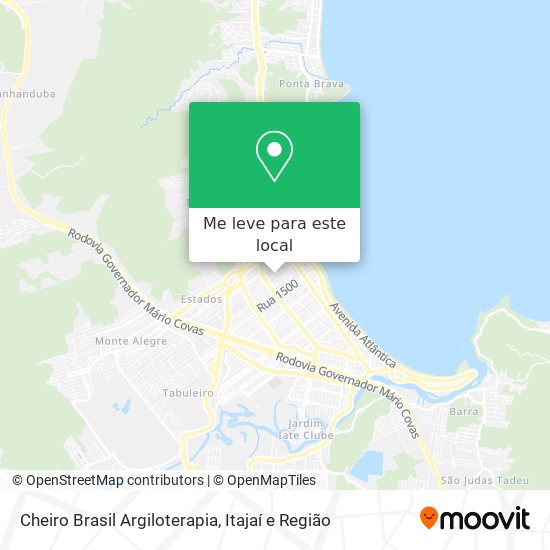 Cheiro Brasil Argiloterapia mapa