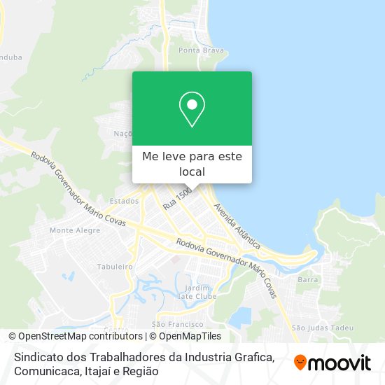 Sindicato dos Trabalhadores da Industria Grafica, Comunicaca mapa