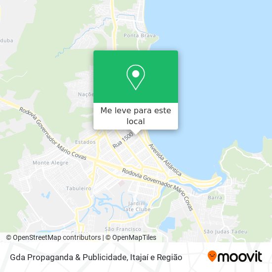 Gda Propaganda & Publicidade mapa