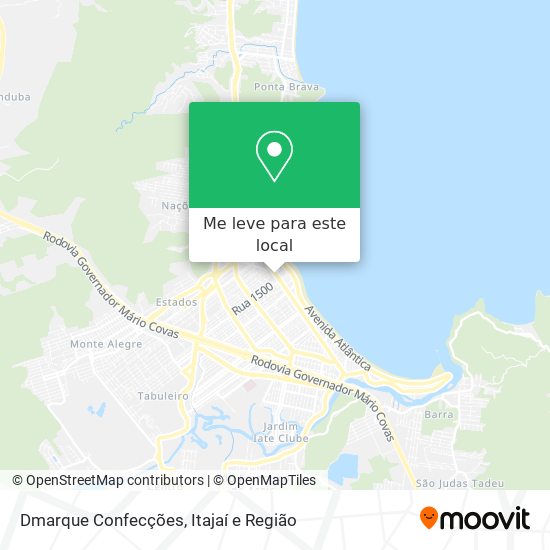 Dmarque Confecções mapa