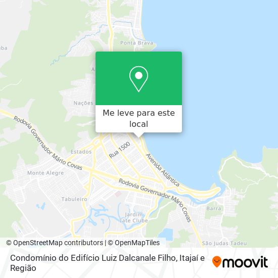 Condomínio do Edifício Luiz Dalcanale Filho mapa