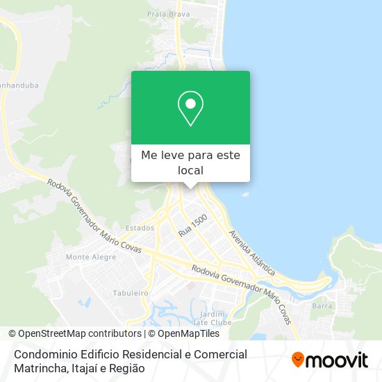 Condominio Edificio Residencial e Comercial Matrincha mapa