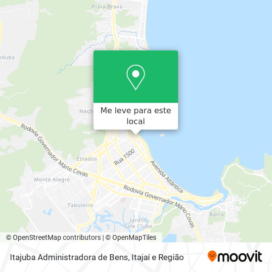 Itajuba Administradora de Bens mapa
