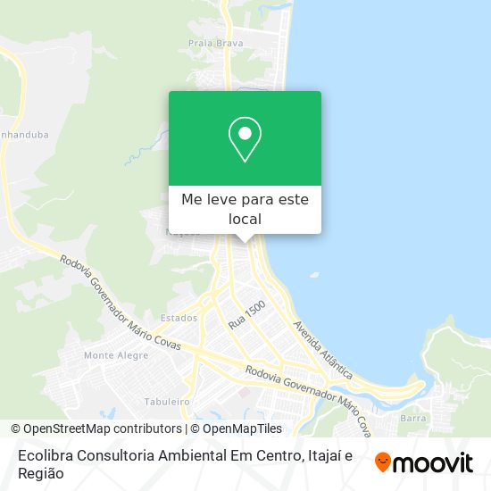 Ecolibra Consultoria Ambiental Em Centro mapa