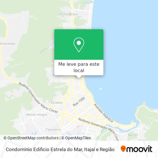 Condominio Edificio Estrela do Mar mapa