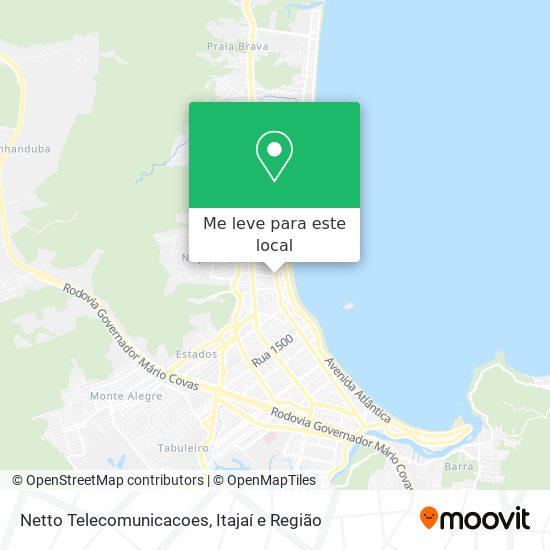 Netto Telecomunicacoes mapa