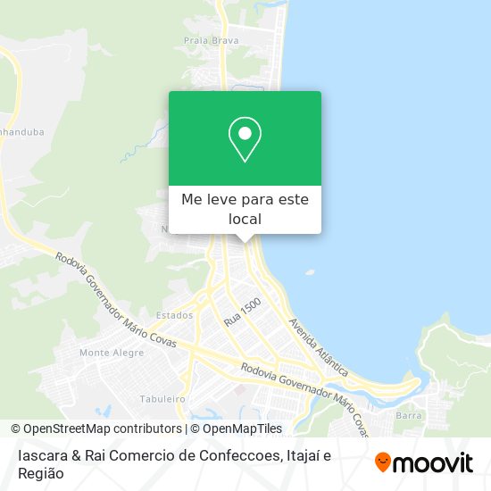 Iascara & Rai Comercio de Confeccoes mapa