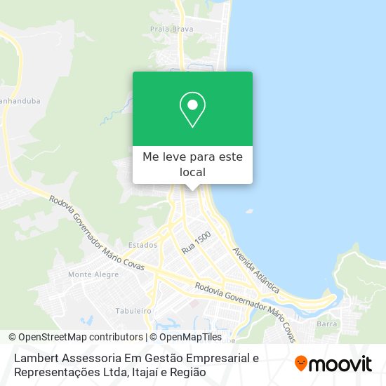 Lambert Assessoria Em Gestão Empresarial e Representações Ltda mapa