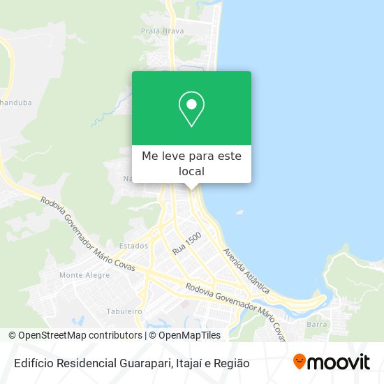 Edifício Residencial Guarapari mapa