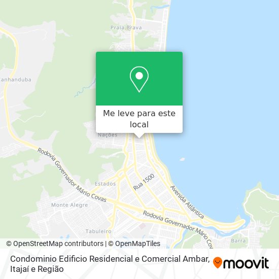 Condominio Edificio Residencial e Comercial Ambar mapa