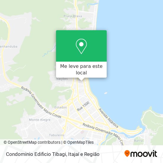 Condominio Edificio Tibagi mapa
