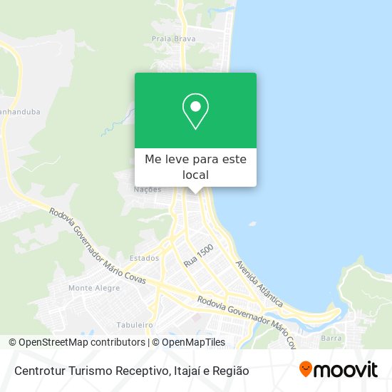 Centrotur Turismo Receptivo mapa