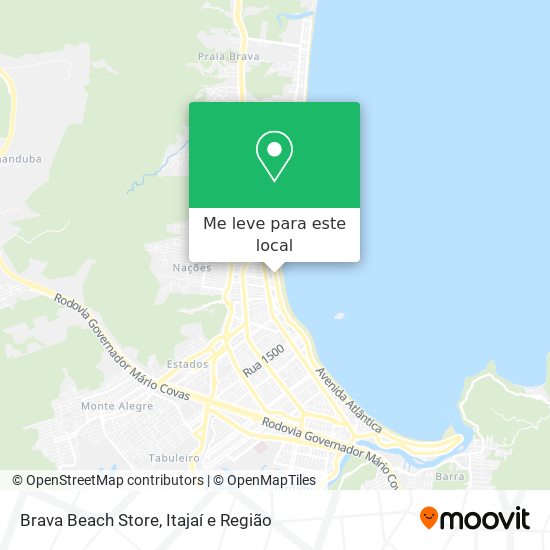 Brava Beach Store mapa