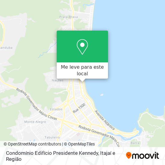Condomínio Edifício Presidente Kennedy mapa