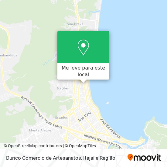 Durico Comercio de Artesanatos mapa