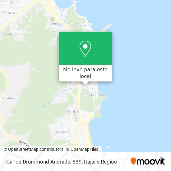 Carlos Drummond Andrade, 539 mapa