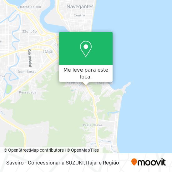 Saveiro - Concessionaria SUZUKI mapa