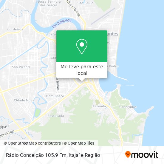 Rádio Conceição 105.9 Fm mapa