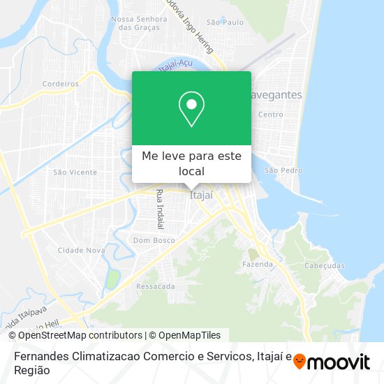 Fernandes Climatizacao Comercio e Servicos mapa