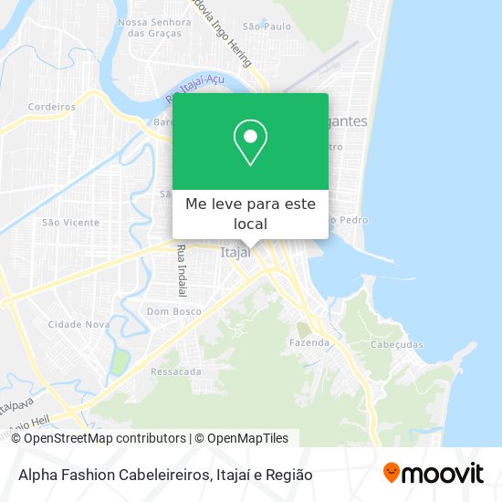 Alpha Fashion Cabeleireiros mapa