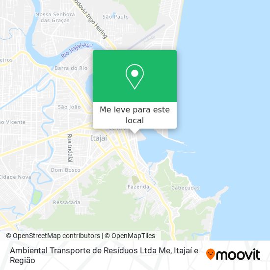 Ambiental Transporte de Resíduos Ltda Me mapa