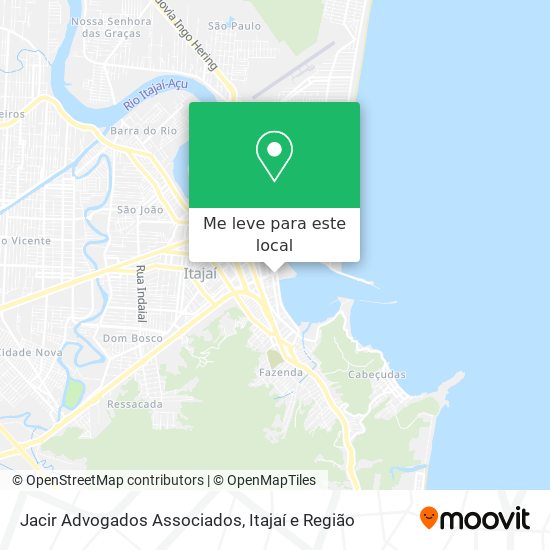 Jacir Advogados Associados mapa