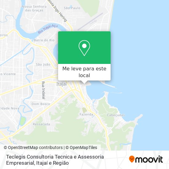 Teclegis Consultoria Tecnica e Assessoria Empresarial mapa