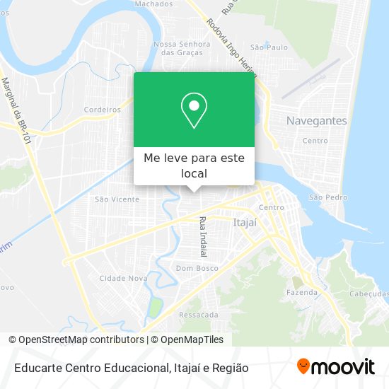 Educarte Centro Educacional mapa