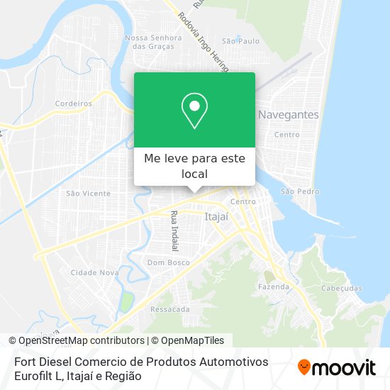 Fort Diesel Comercio de Produtos Automotivos Eurofilt L mapa