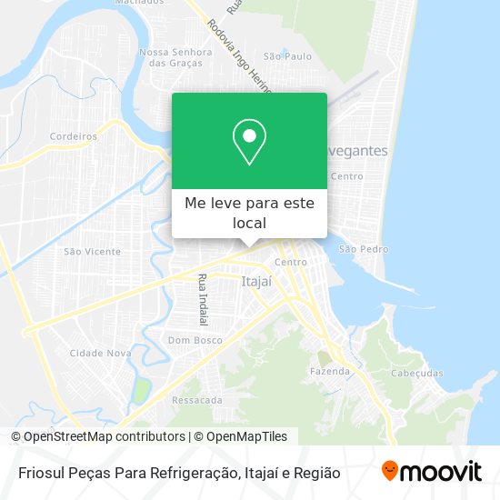 Friosul Peças Para Refrigeração mapa