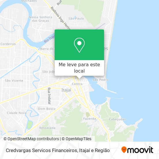 Credvargas Servicos Financeiros mapa