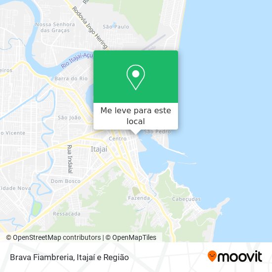 Brava Fiambreria mapa