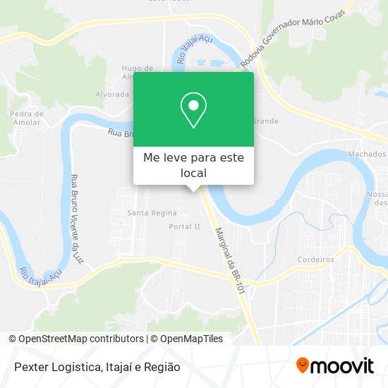 Pexter Logistica mapa