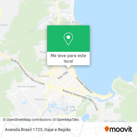 Avenida Brasil 1725 mapa