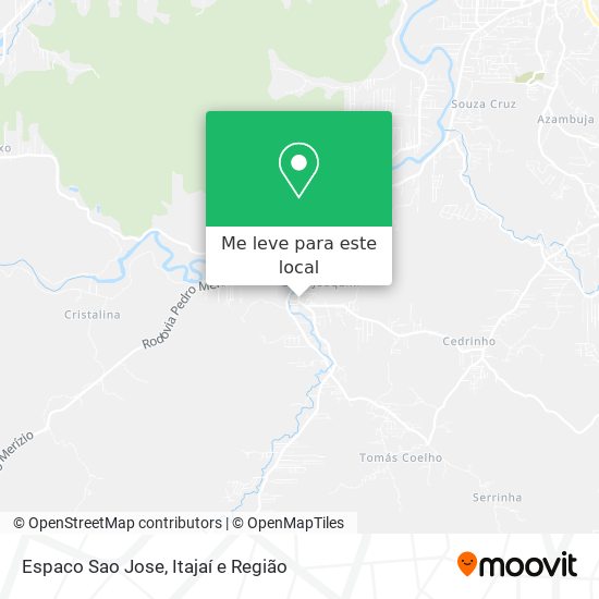 Espaco Sao Jose mapa