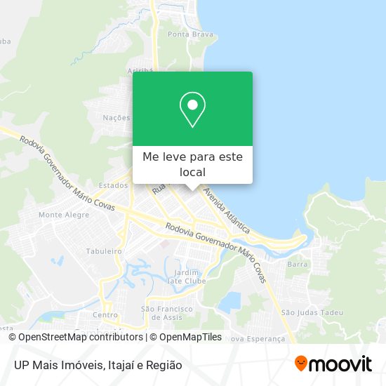 UP Mais Imóveis mapa