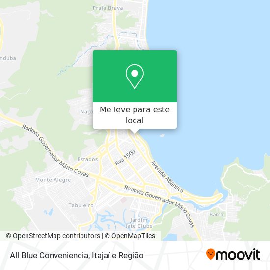 All Blue Conveniencia mapa